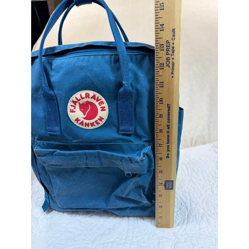 Fjallraven Blue Kanken Water Resistant Quick Dry Outdoor School Travel Backpack